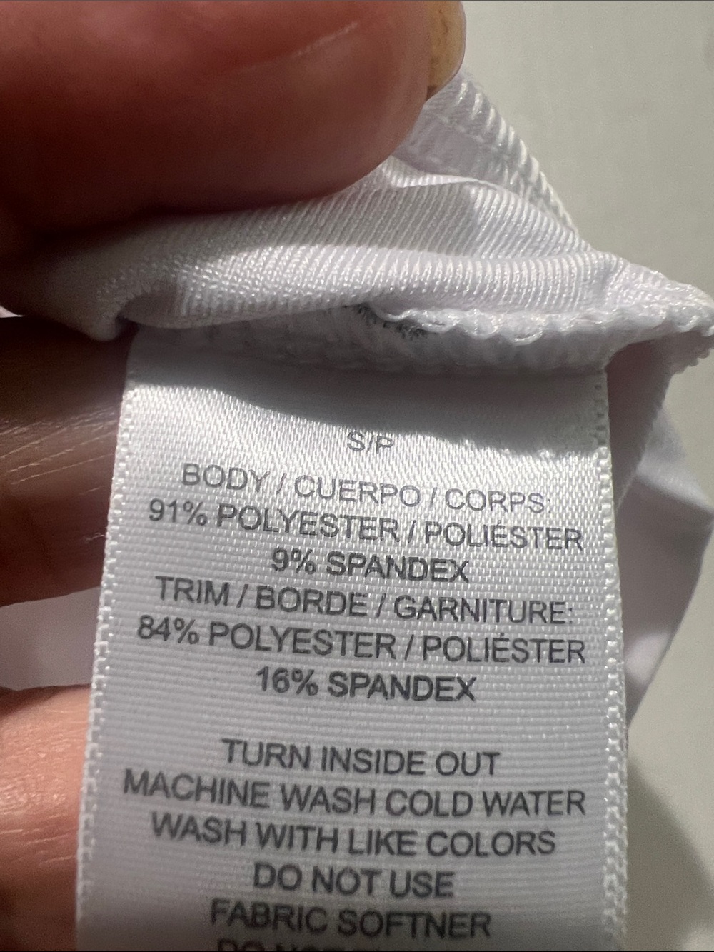 Gottex White Performance Racerback Tank - Picture 3 of 8